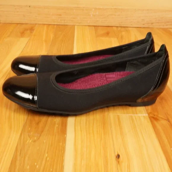 Munro Black Henlee Slip On Dress Flats Size 6.5N - Picture 6 of 10